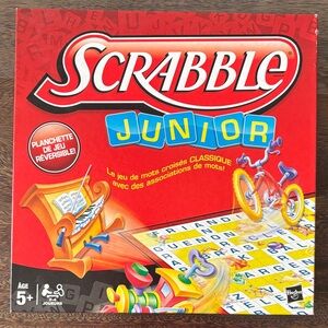 Hasbro Scrabble Junior Game - Red and Blue